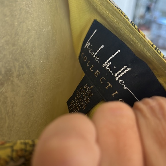 Beautiful Vintage Nicole Miller Collection Silk Blend Dress - Picture 5 of 5